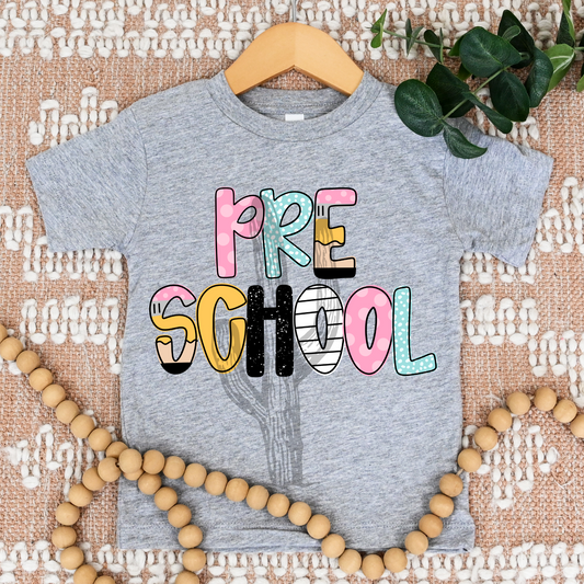 Pre School  **DTF Transfer**