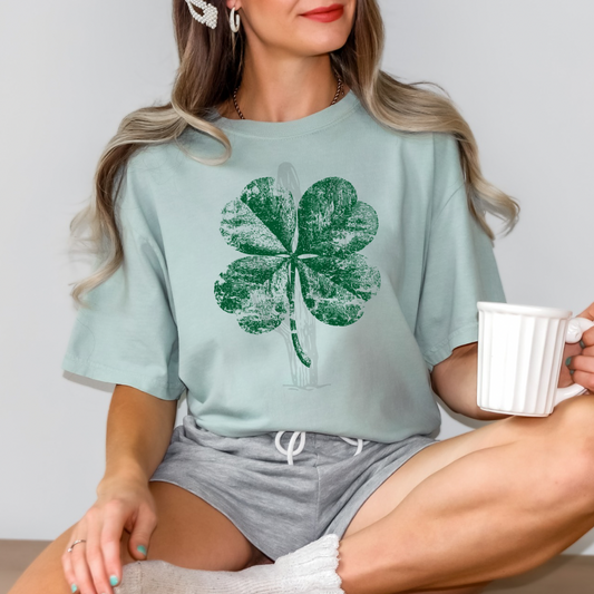 Dark Green Clover **DTF Transfer**