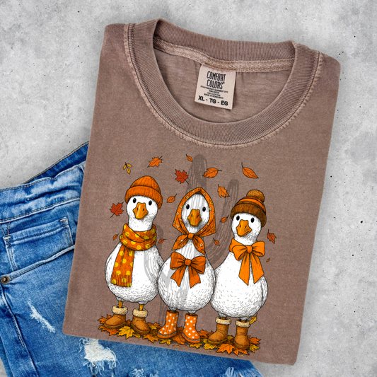 Fall Geese **DTF Transfer**