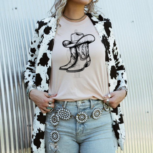 Cowboy Boots **DTF Transfer**