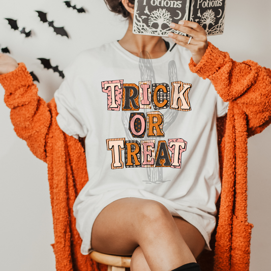 Trick or Treat **DTF Transfer**