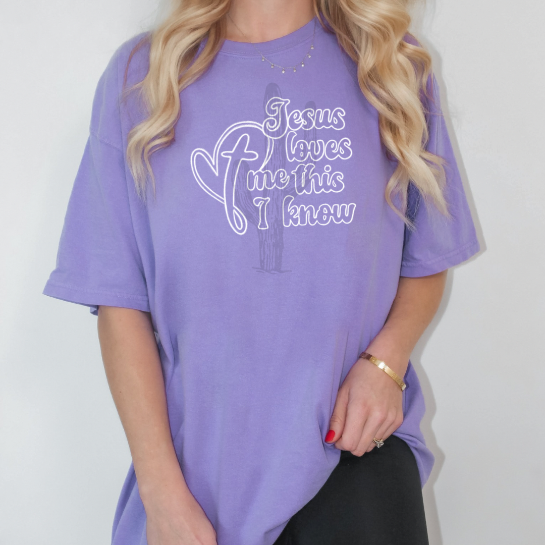 Jesus Loves Me This I Know **DTF Transfer**