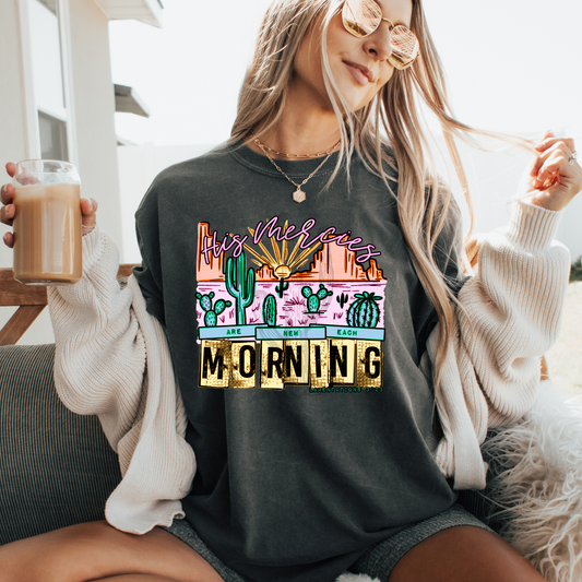 His Mercies Are New Every Morning **DTF Transfer**