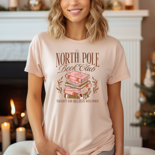 North Pole Book Club **DTF Transfer**