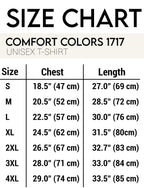 Custom Monogram **Embroidered Pocket Comfort Color Tee** (pocket is stitched close)