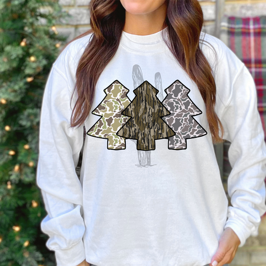 Camo Trees **DTF Transfer**