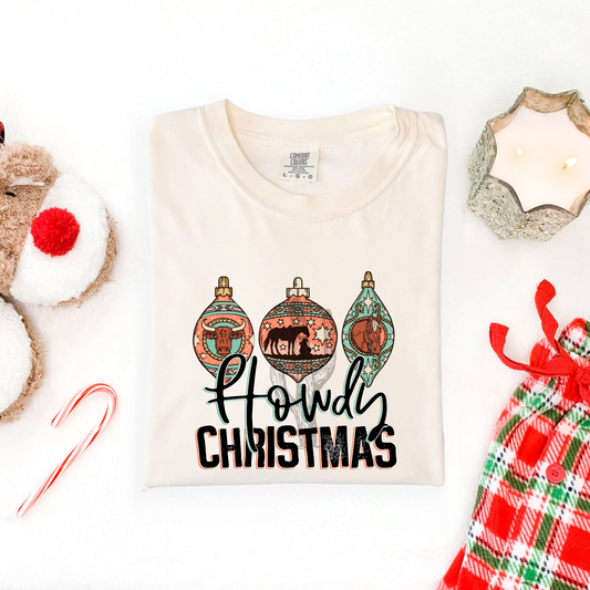 Howdy Christmas **DTF Transfer**