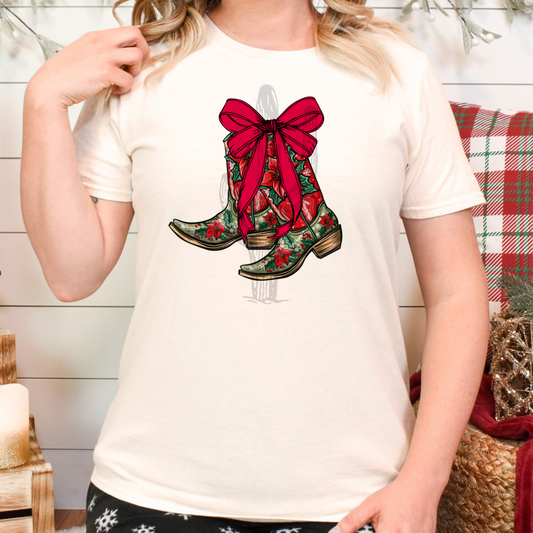 Christmas Boots **DTF Transfer**