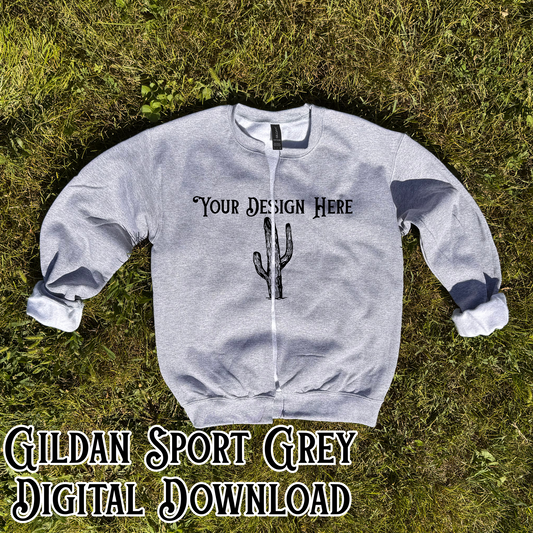 Cut Sweatshirt Trend **Blank Mockup** - Digital Download