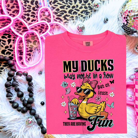 My Ducks **DTF Transfer**