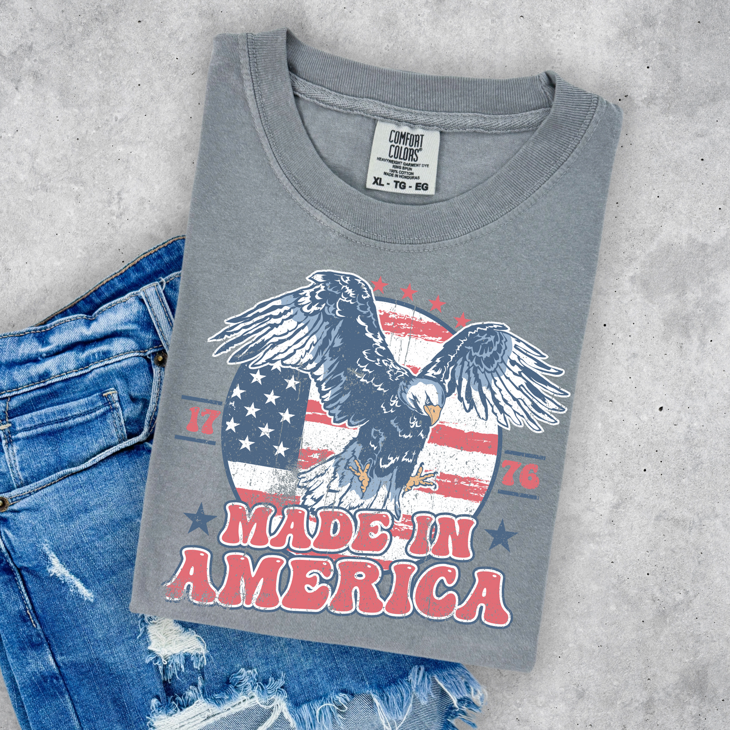 Made in America **DTF Transfer**