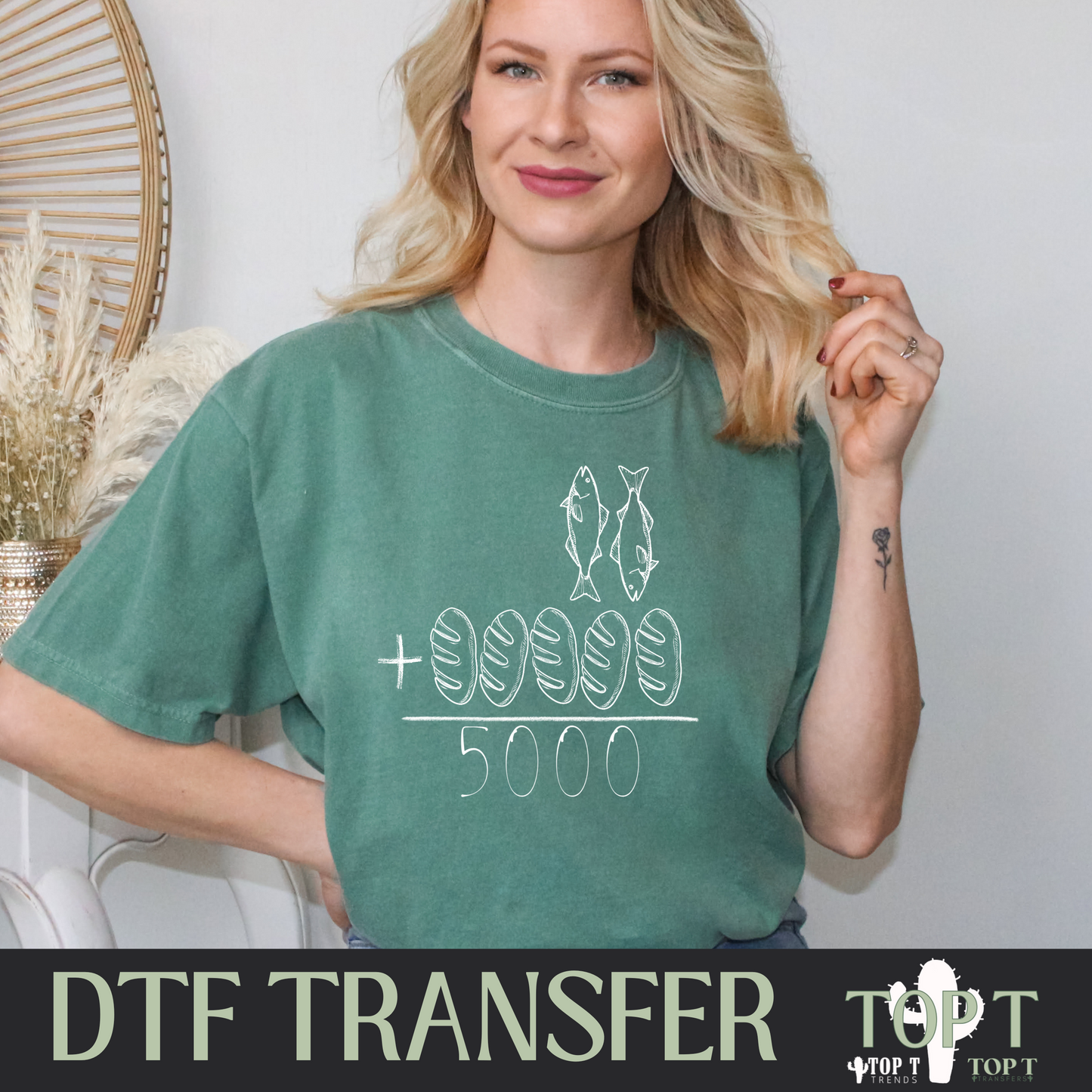 5000 I DTF Transfer I 2-5 Business Day TAT