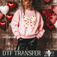 Valentine Bow I DTF Transfer I 2-5 Business Day TAT