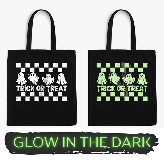 Trick or Treat **Glow in the Dark DTF Transfer**