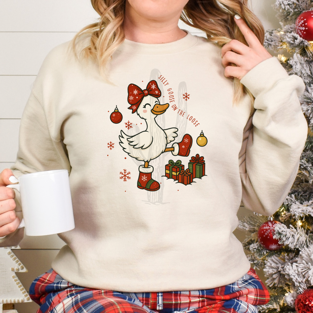 Silly Goose On The Loose **DTF Transfer**