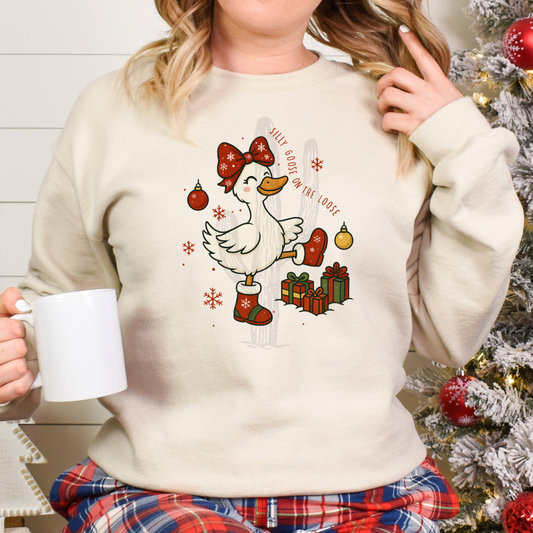 Silly Goose On The Loose **DTF Transfer**