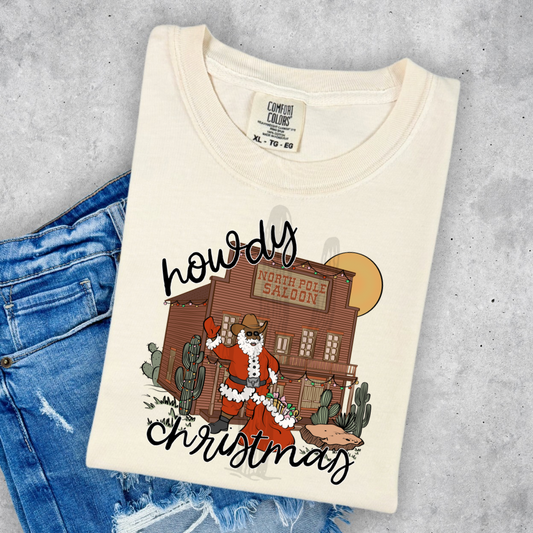 Howdy Christmas **DTF Transfer**