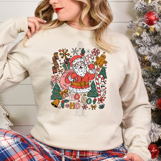 Christmas Collage Full Color **DTF Transfer**