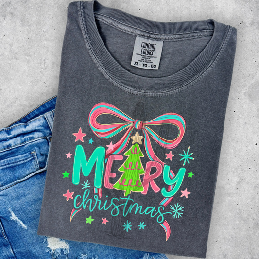Merry Christmas **DTF Transfer**