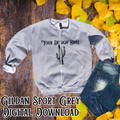 Cut Sweatshirt Trend **Blank Mockup** - Digital Download