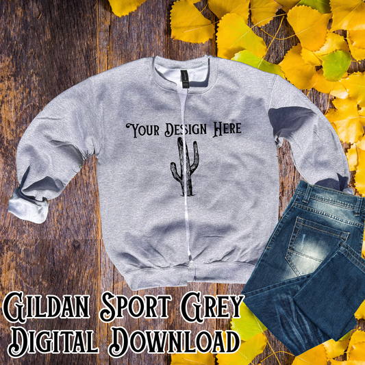 Cut Sweatshirt Trend **Blank Mockup** - Digital Download