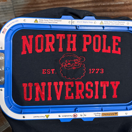 North Pole Univ. Wholesale  - Embroidered Crewneck