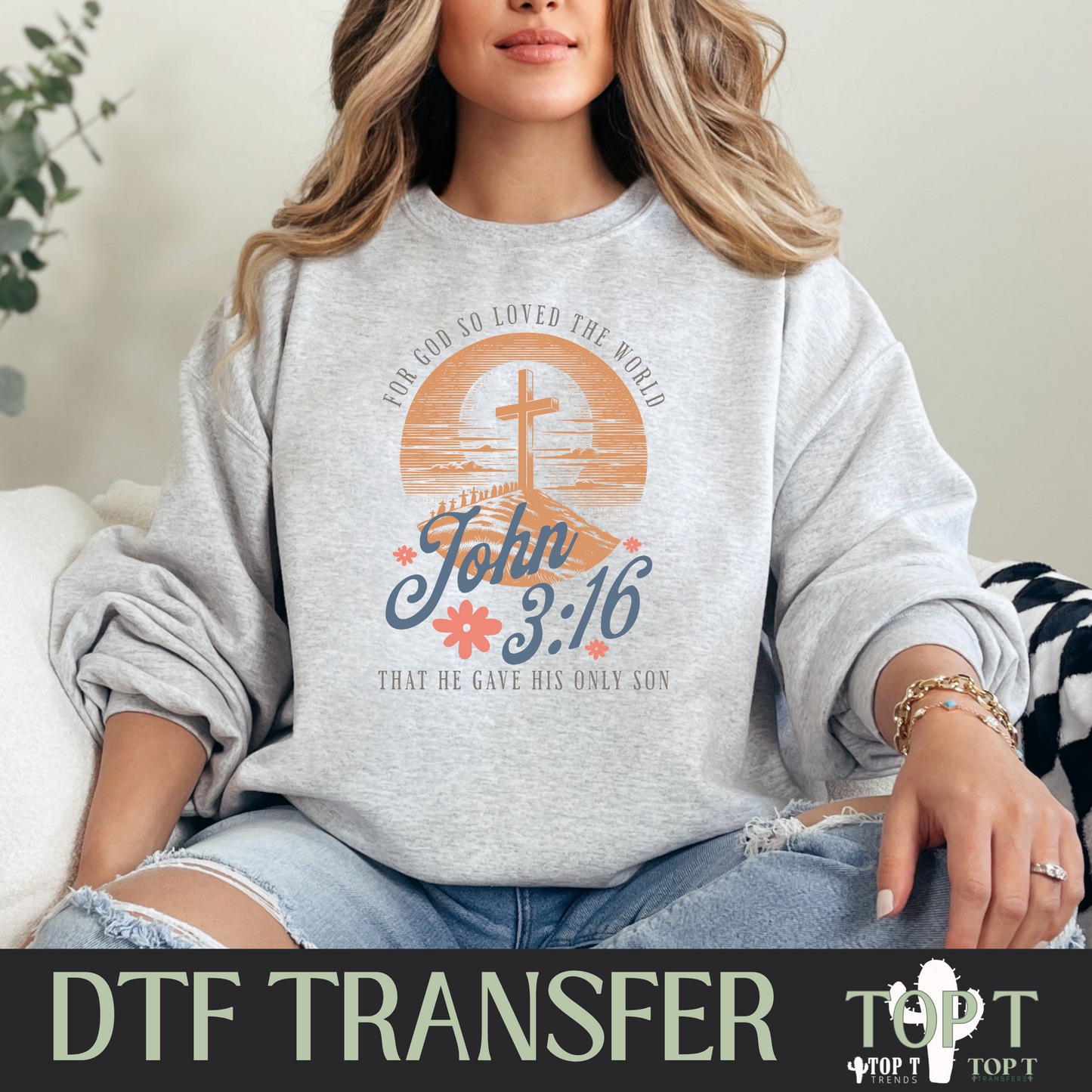 John 3:16 I DTF Transfer I 2-5 Business Day TAT