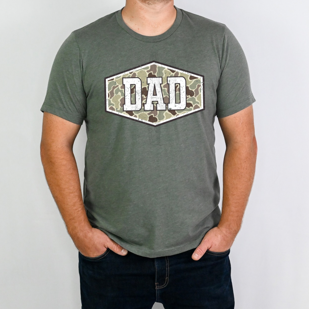 Camo Dad **DTF Transfer**
