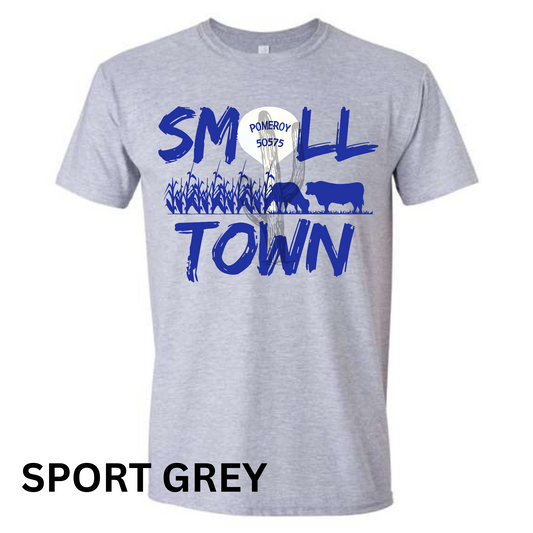 Small Town Pomeroy - Gildan Soft Style Graphic Tee