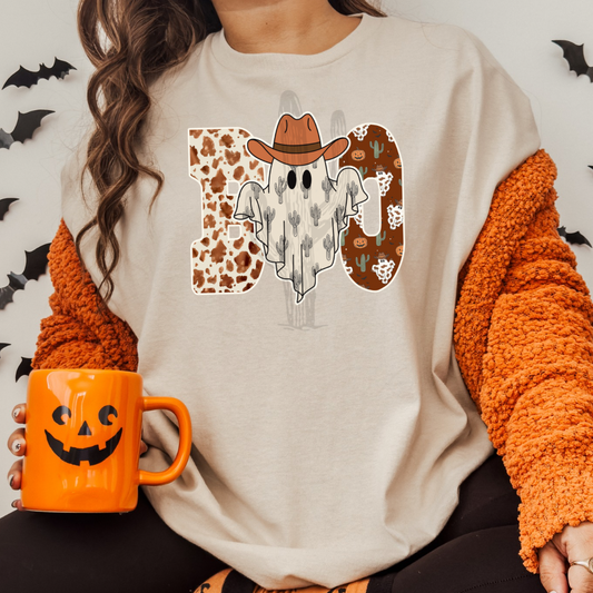 Western Boo **DTF Transfer**