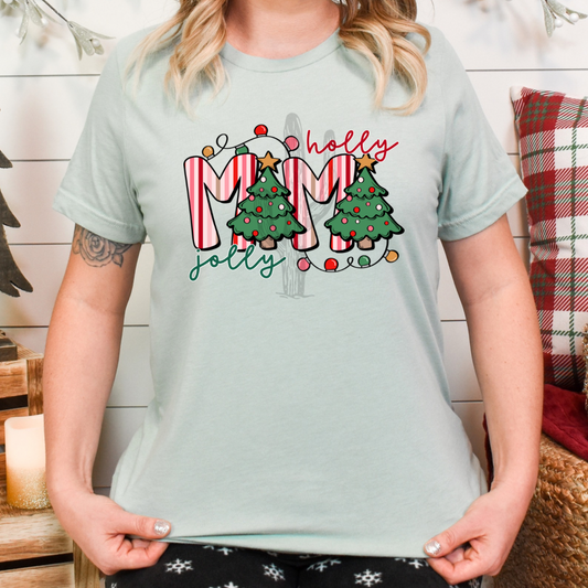 Holly Jolly Mama **DTF Transfer**