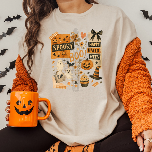 Halloween Collage **DTF Transfer**