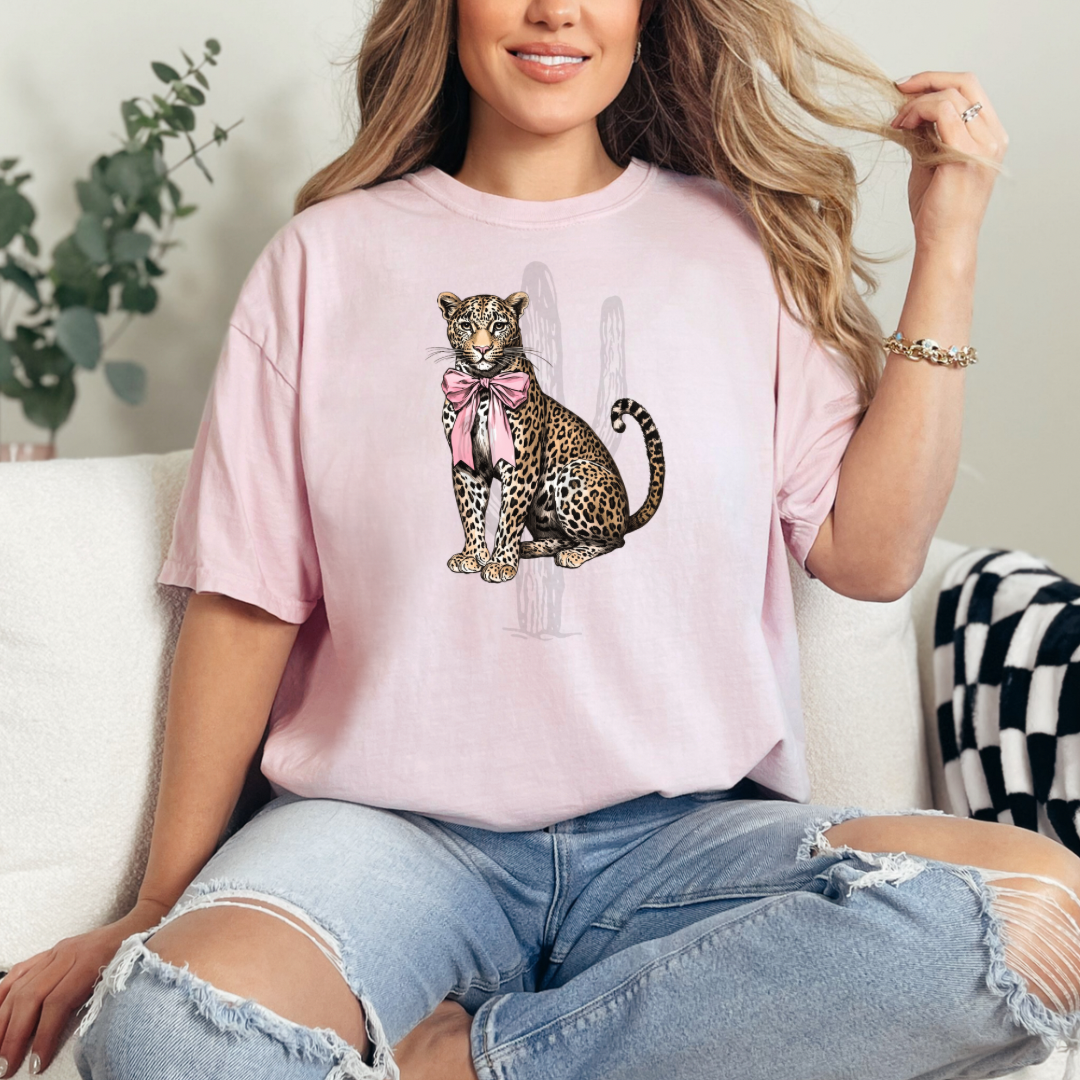 Coquette Leopard **DTF Transfer**