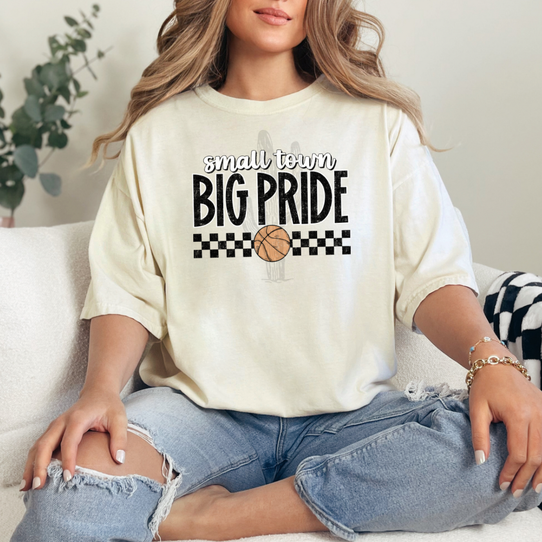 Small Town Big Pride Basketball **DTF Transfer**