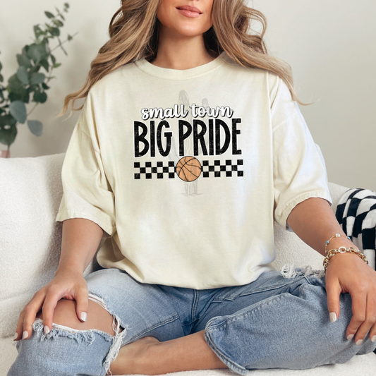 Small Town Big Pride Basketball **DTF Transfer**