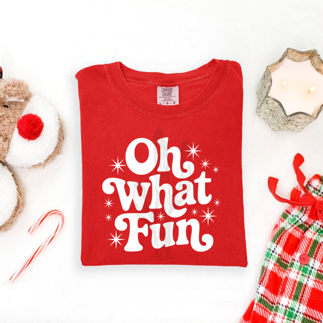 Oh What Fun **DTF Transfer**