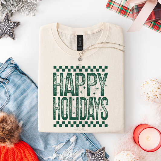 Happy Holidays **DTF Transfer**