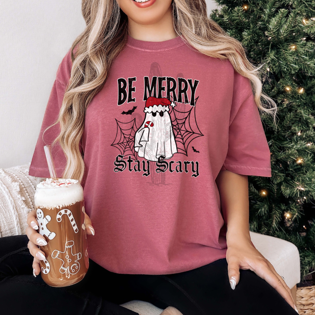 Be Merry Stay Scary **DTF Transfer**