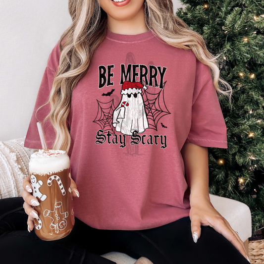 Be Merry Stay Scary **DTF Transfer**