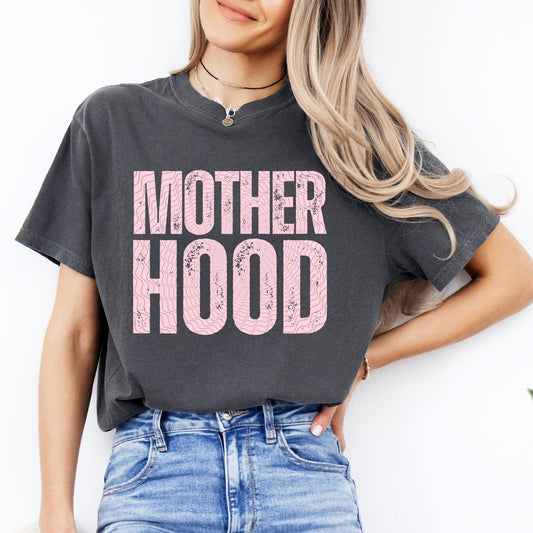 Motherhood baby pink **Screen Print Transfer**