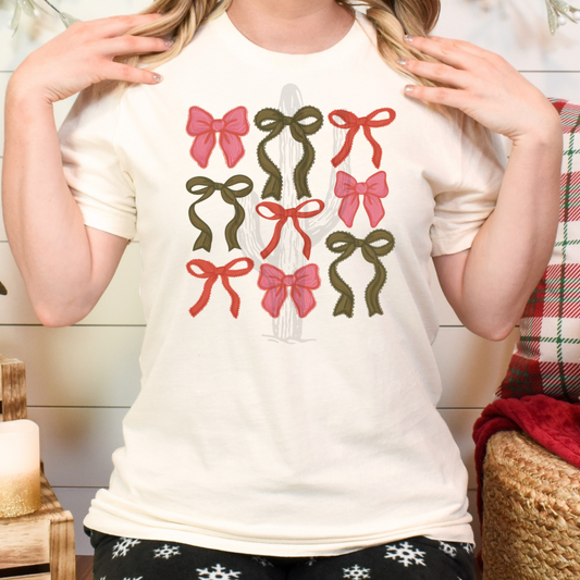 Christmas Bows **DTF Transfer**