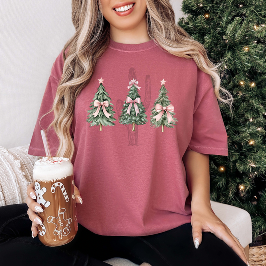 Coquette Christmas Trees **DTF Transfer**