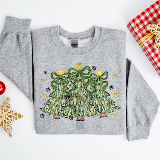 Camo Christmas Trees **DTF Transfer**