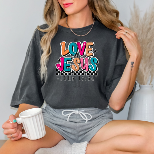 Love Like Jesus **DTF Transfer**