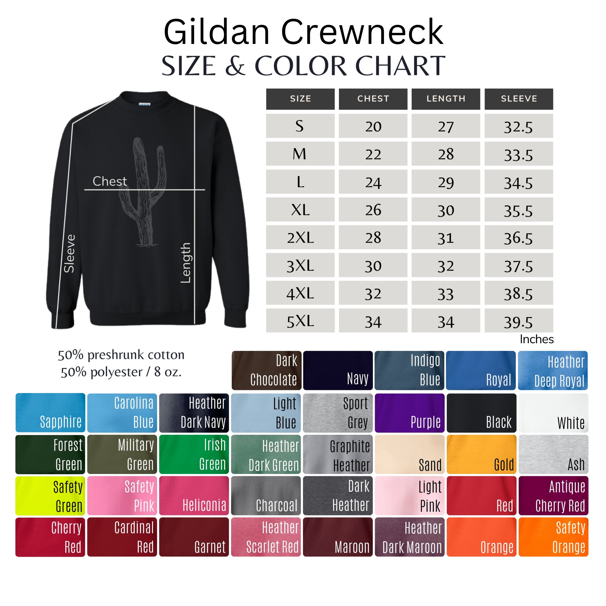 Chicken and Bows **Embroidered Crewneck**