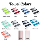 Custom Beach Towels **Embroidered**