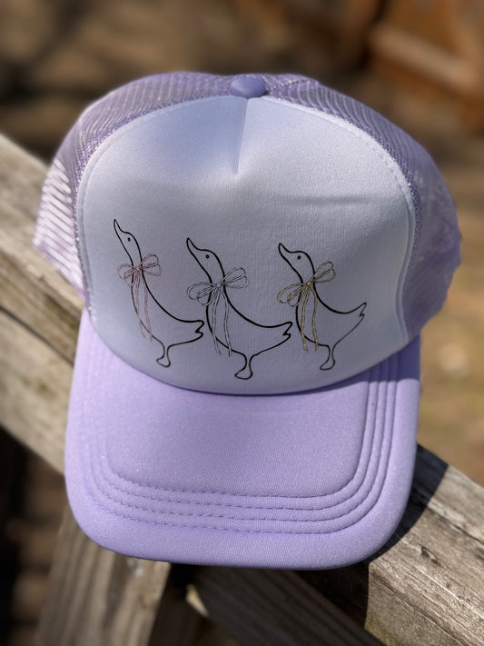 Goose Coquette  I  "Trucker" Hat