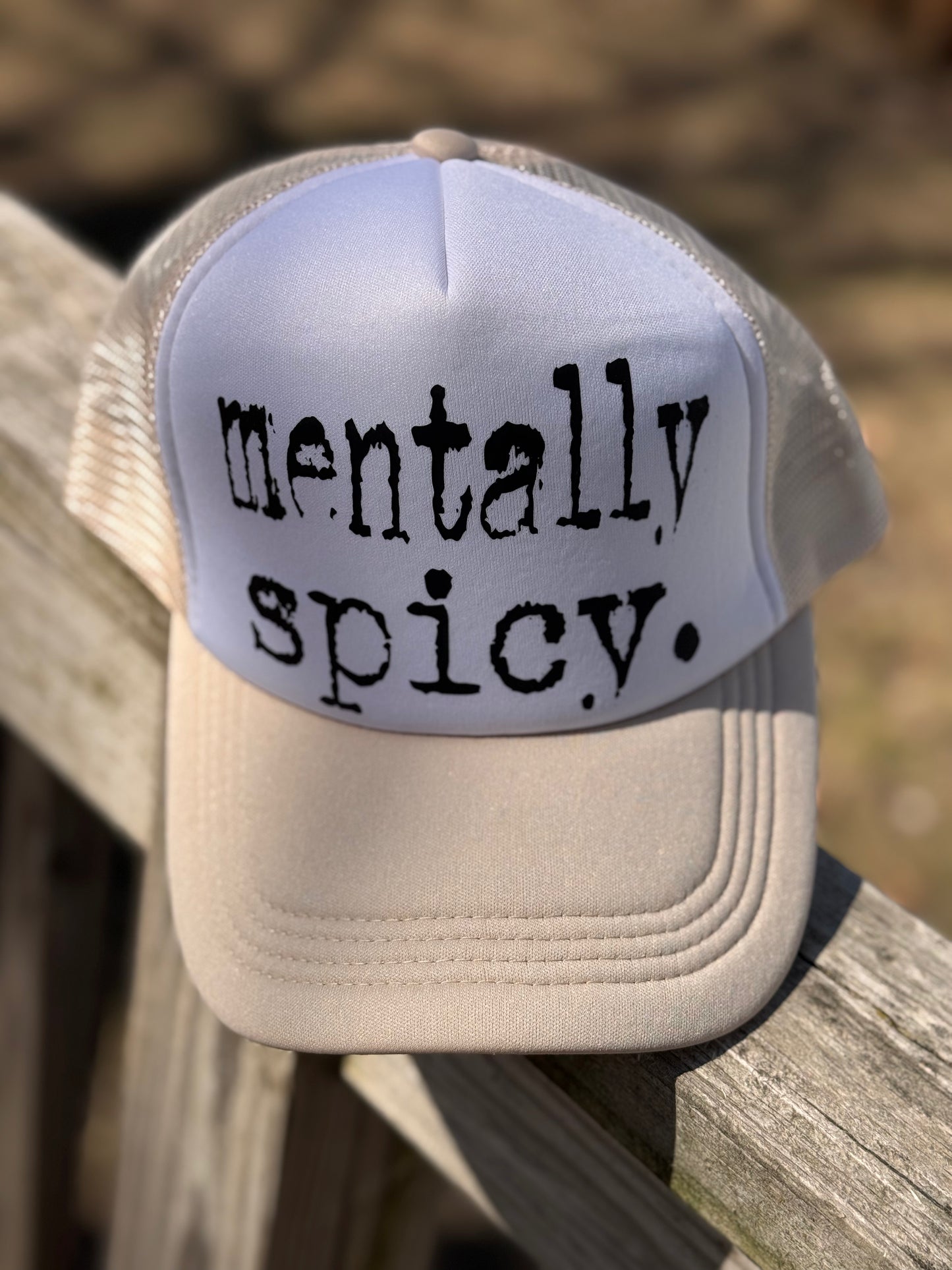 Mentally Spicy  I  "Trucker" Hat