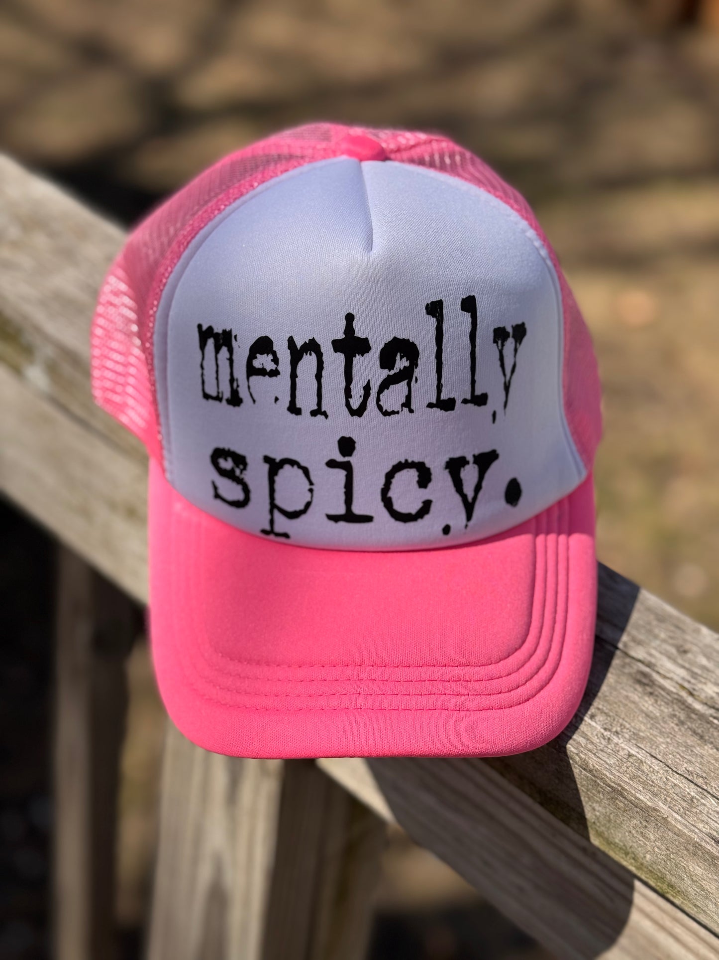 Mentally Spicy  I  "Trucker" Hat
