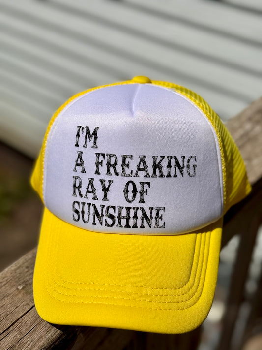 Ray Of Sunshine I  "Trucker" Hat